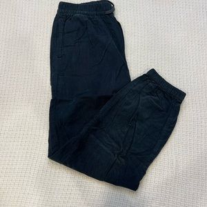 Size 2 American Eagle Navy blue corduroy joggers